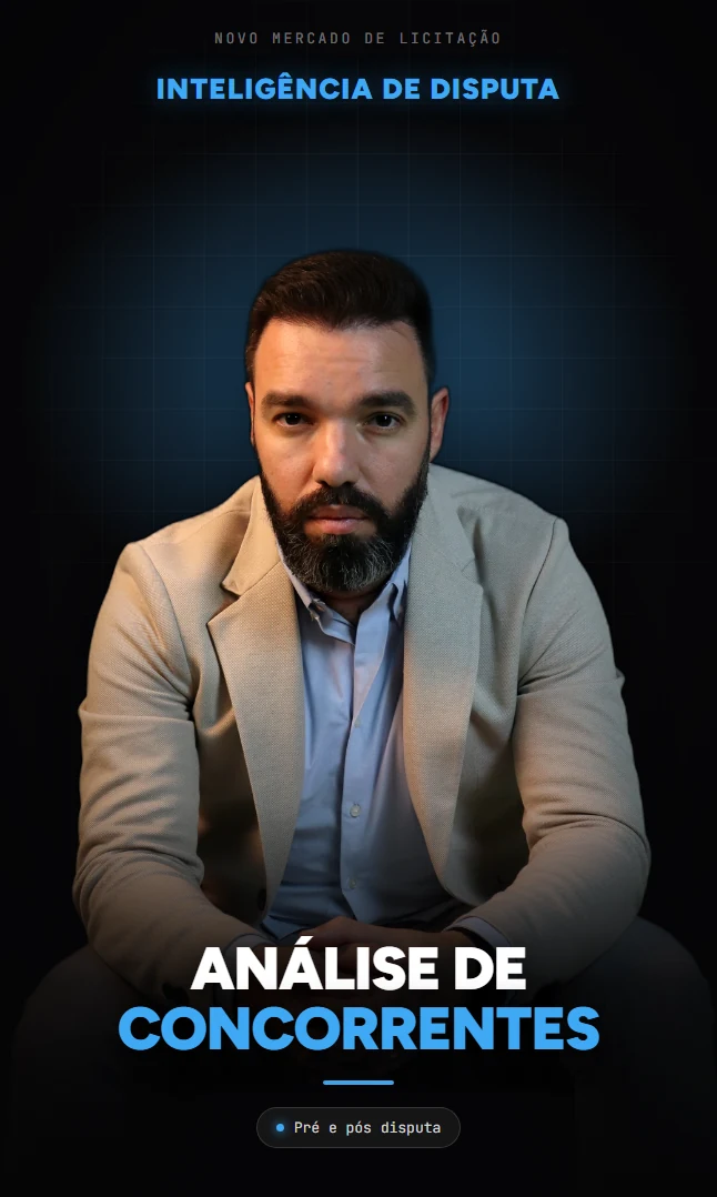 Capa da formação Análise de Concorrentes