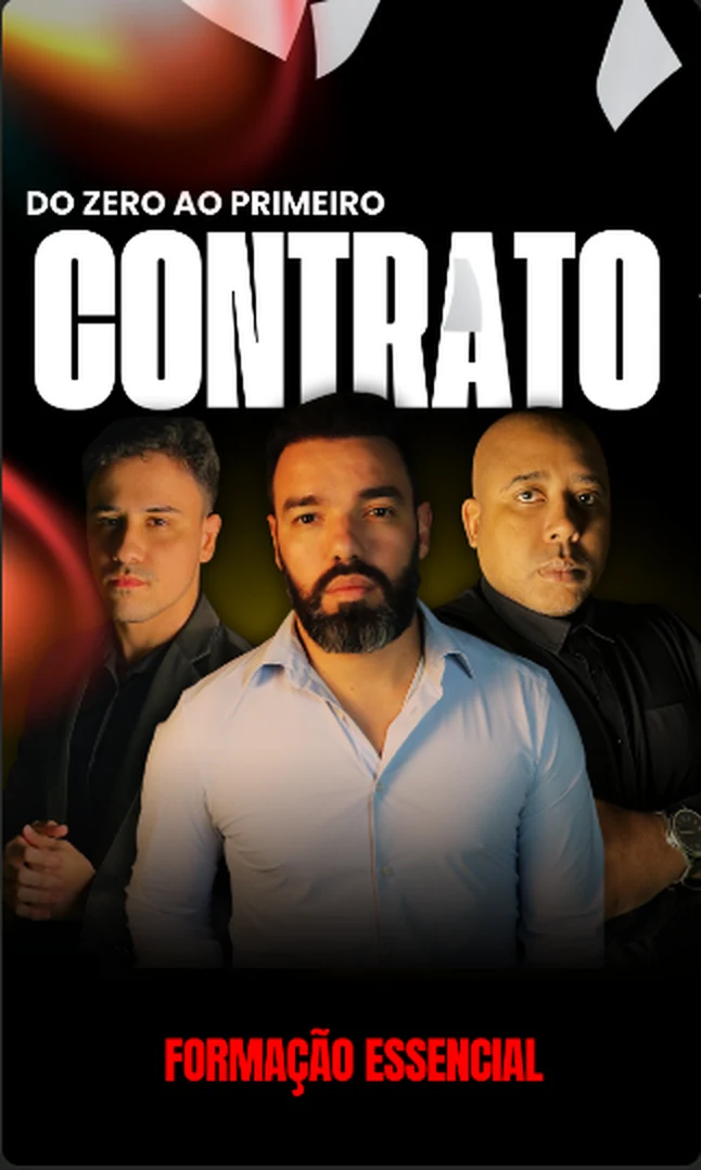 Capa da formação Do Zero ao Primeiro Contrato