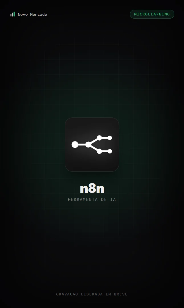 Capa do microlearning de n8n